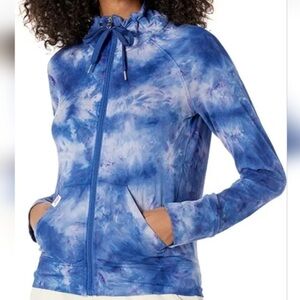 Juicy Couture Women's Nirvana Studio Zip Hoodie Tie Dye Size M
